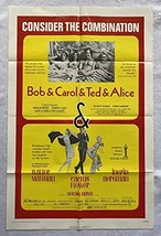 Bob &amp; Carol Ted &amp; Alice/CACTUS FLOWER 27&quot;x41&quot; Original Movie Poster One Sheet Co - £57.78 GBP