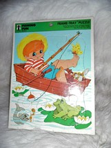 EUC Fishing Fun Frame Tray Puzzle - $15.84