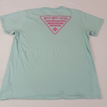 Columbia PFG Men's Green Cotton Short Sleeve Crewneck T-Shirt Size XL image 2