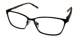 Jones New York Mens Black Metal Rectangle Eyewear Frame, Z111 Black 48mm - £28.32 GBP