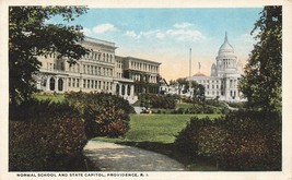 Postcard Normal School And State C API Tal Providence R I K19 - £4.40 GBP