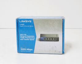 Linksys SE3005 5-Port Gigabit Ethernet Switch - $21.12 CAD