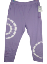 Disney Mickey Mouse Purple Tie Dye Sweatpants - Pockets- Organic Cotton Size XL - £39.49 GBP