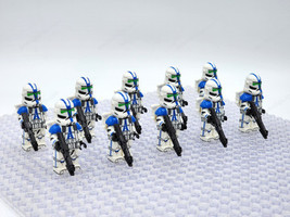 10pcs Star Wars 501st Jet Troopers The 501st Legion Clone Troopers Minifigures U - $45.98