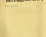 USGS Geologic Map: Southern Queen Annes County, Maryland - Aeromagnetic - $12.89