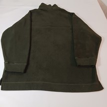 Willi Smith Collection Men's Green 1/4 Zip Pullover Fleece Sweatshirt Size M image 13