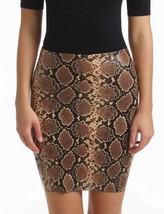 Commando commando faux leather animal mini-skort - sk15 in Snake - £40.90 GBP