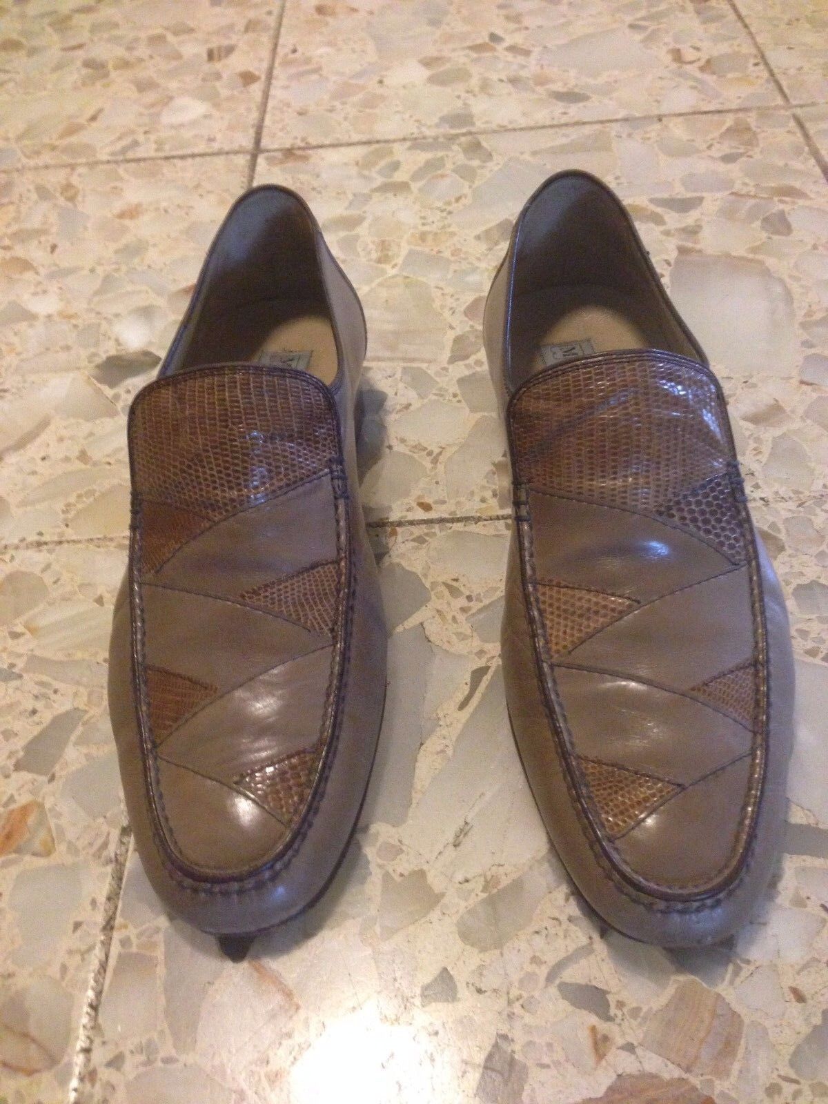 Bally Svizzera Marrone Vintage Mocassini 7.5 - $108.94