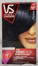 VS Vidal Sassoon London Luxe Permanent Hair Color 1BB Midnight Muse Blue - £11.66 GBP