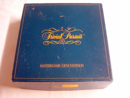 1981 Trivial Pursuit Master Game Genus Edition - $12.99