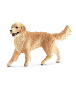 Schleich 16395 Female Golden Retriever Figurine, Brown - $314.74 MXN
