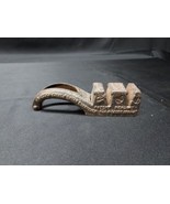 Antique 19th c. Fox &amp; Libby Knife Shear Sharpener Tool Embossed Very Rar... - $27.76