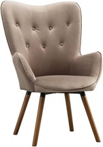 Roundhill Furniture&#39;S Doarnin Contemporary Silky Velvet Tufted Button Back - £129.44 GBP