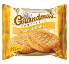 Grandma&#39;s Homestyle Peanut Butter Big Cookie, 2.5 Oz Bag (Pack of 20) - £30.68 GBP