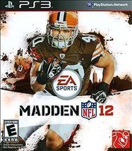 Madden NFL 12 (Sony PlayStation 3, 2011)  DISC ONLY - $3.47