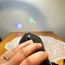 Gemmy LightShow LED Projection-Whirl-a-Motion-Stars Stake Light - $6.13