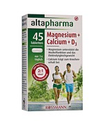 Magnesium + Calcium + D3 vitamins GERMANY 45 tablets food diet supplemen... - £12.57 GBP