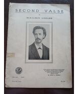 1924 Second Valse Benjamin Godard Sheet Music - $132.30 CAD