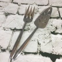 Serving Utensils Large Fork And Pie Server Spade Stainless Japan - £11.72 GBP