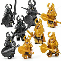 8pcs/set Marvel Thor Ragnarok Asgard Einherjar Guard and Berserker Minifigures K - £36.60 GBP