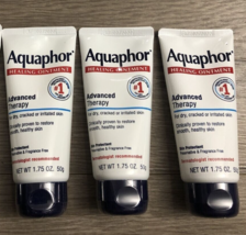 Lot of 3 Aquaphor Advanced Therapy Healing Ointment 1.75 oz 9/23 - £15.92 GBP