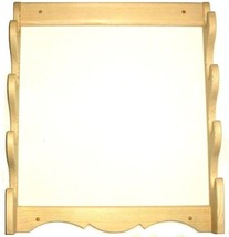 Pine Wooden 4 Place Gun Rack Rifle Shotgun Wall Mount Display - $29.99