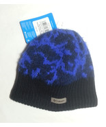 Columbia Women Permafrost Plush Beanie II Hat Blue NWT Fleece Lining Ver... - £18.31 GBP