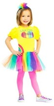 Color Me Cutie Crayons Ballerina Crayola Halloween Costume Toddler Size Xl 4-6 - £22.99 GBP