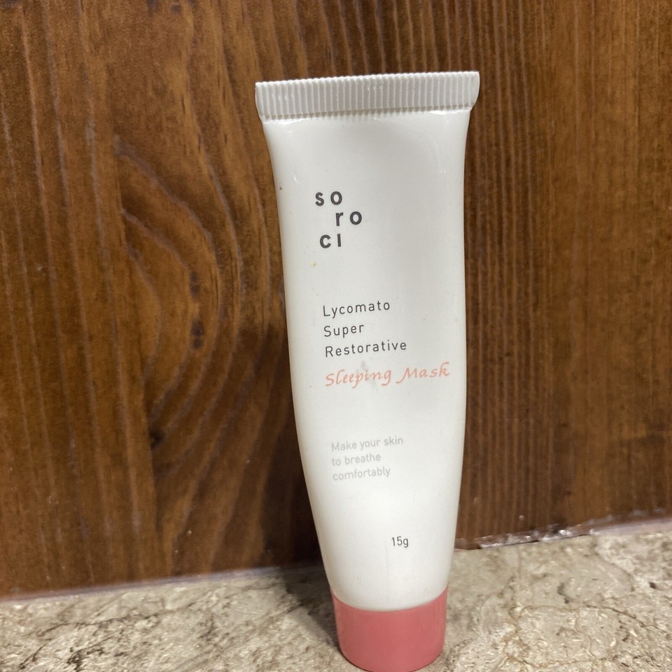 SOROCI Lycomato Super Restorative Sleeping Mask Travel 15g Moisturizing ... - $4.99