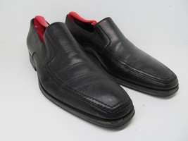 Bruno Magli Raging Mens Black Leather Loafers Size US 9.5 M  Shoe Trees ... - £46.89 GBP