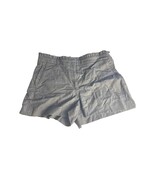J.Crew Women’s Tailored Shorts Gray Size 8 Linen Blend Mid Rise - $30.77 CAD