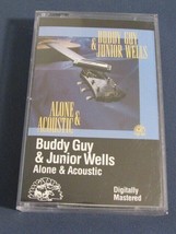 *Tested*Buddy GUY/JUNIOR Wells Alone &amp; Acoustic 1991 Blues Cassette Tape Vg+ Oop - £7.00 GBP