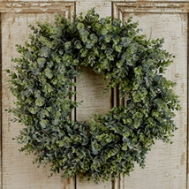 19 inch Eucalyptus wall Wreath - £29.72 GBP