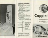 Coppini A Sculpto&#39;s Legacy Brochure Academy of Fine Arts San Antonio Texas  - $17.82