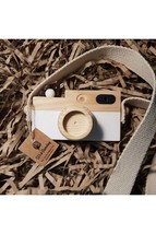 Wooden Toy Camera, Girl Boy 0 - 3 Years Old Gift Hanging Decorative Toy ... - $21.00