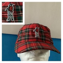 Tartan Red Plaid Hat Ahead Special Edition Adjustable Strapback Golf  Cap - £10.46 GBP