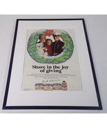 Orville Redenbacher Facsimile Signed Framed 11x14 1991 Advertising Display - £36.99 GBP