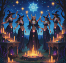 50-200X JUNE 21 150+ WITCHES SUMMER SOLSTICE SUN'S GOLD RICHES COVEN MAGICK image 2