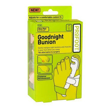 Pro-Foot Good Night Adjustable Goodnight Bunion Regulator Fits Unisex FREE SIZE - £26.06 GBP