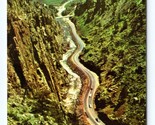 Aerial View Big Thompson Canyon Road US 54 Colorado CO UNP Chrome Postca... - £2.80 GBP