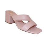 Vince Camuto Jinani Mules Sandals Peony Pink Leather sz 9/40 New - $39.55