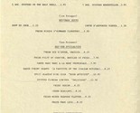 Lani Kai Dinner Menu Estero Island Fort Myers Florida 1980  - £14.08 GBP