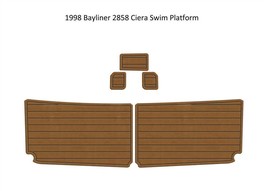 1998 Bayliner 2858 Ciera Swim Platform Boat EVA Foam Teak Deck Floor Pad... - $6,649.84 MXN