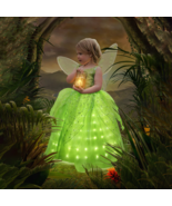 Enchant Your Little Princess with a Disney Girls Tinker Bell Fancy Costume  - $49.50