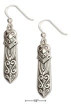 Earrings Sterling Silver Celtic Maori Scrolled Earrings - £75.93 GBP+