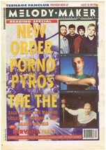 Melody Maker Magazine August 28 1993 npbox243 New Order - Porno For Pyros - £13.84 GBP