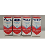 4 Bottles Visine Red Eye Hydrating Comfort Redness Relief and Lubricant ... - $23.75