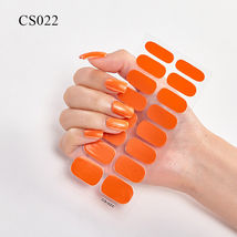 Full Size Nail Wraps Stickers Manicure 3D Strips CA Model #CS022 - $4.40