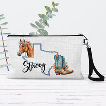 Texas Moving Gifts For Women, Texas State Cosmetic Bag, Farm Girl Gift, Texas We - £12.63 GBP