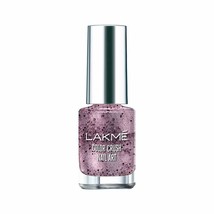 Lakme India Colore Schiacciare Nail Art Lucido 6 ML (5.9ml) Sfumatura F3 - £10.93 GBP